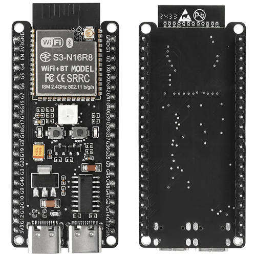 ESP32 S3 Dev Board N16R8 - 16MB Flash, 8MB PSRAM (antenna not incl.)