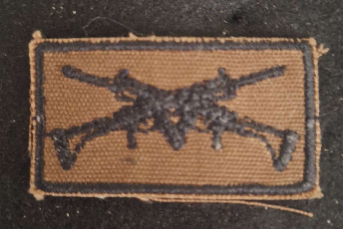 SWATF - 1st CLASS SHOTTIST NUTRIA BREAST BADGE  - UNUSED