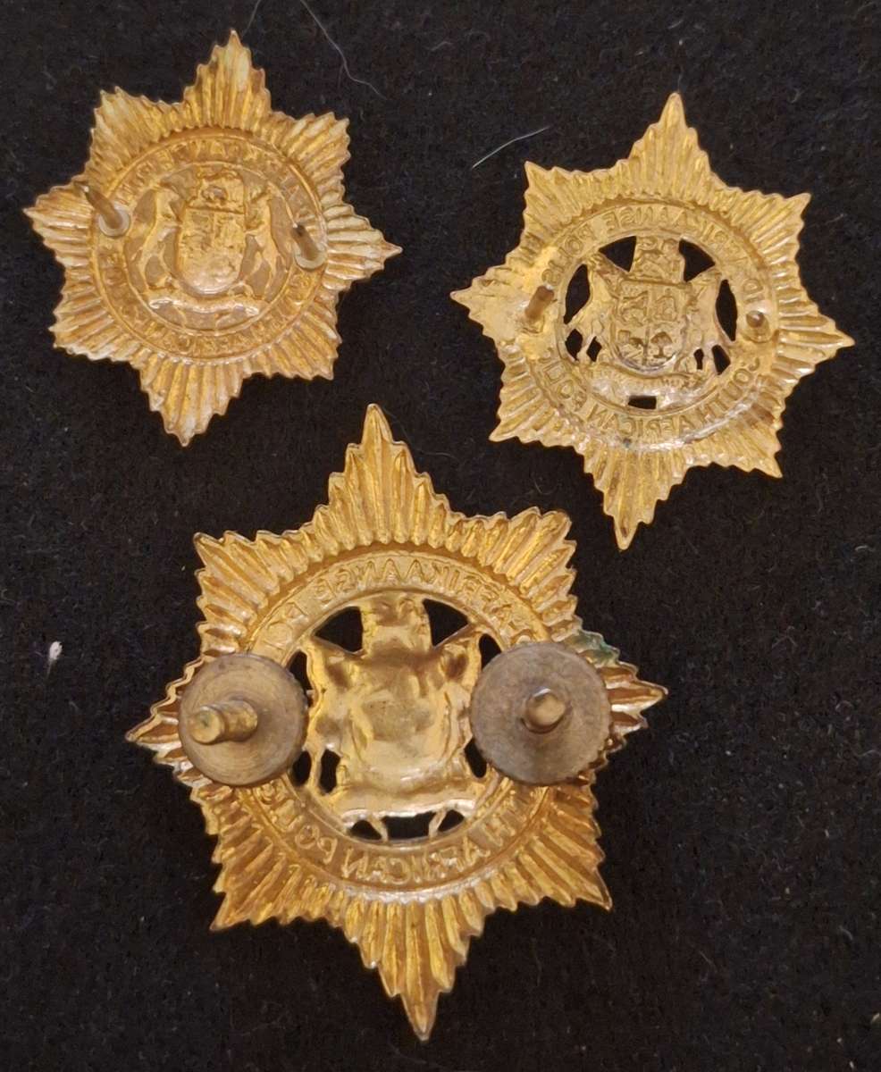 LAW ENFORCEMENT (PRE 1994) BADGE LOT - PINS / SCREWS INTACT