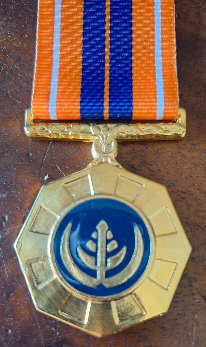 SADF PRO PATRIA MEDAL - FULL SIZE NUMBERED