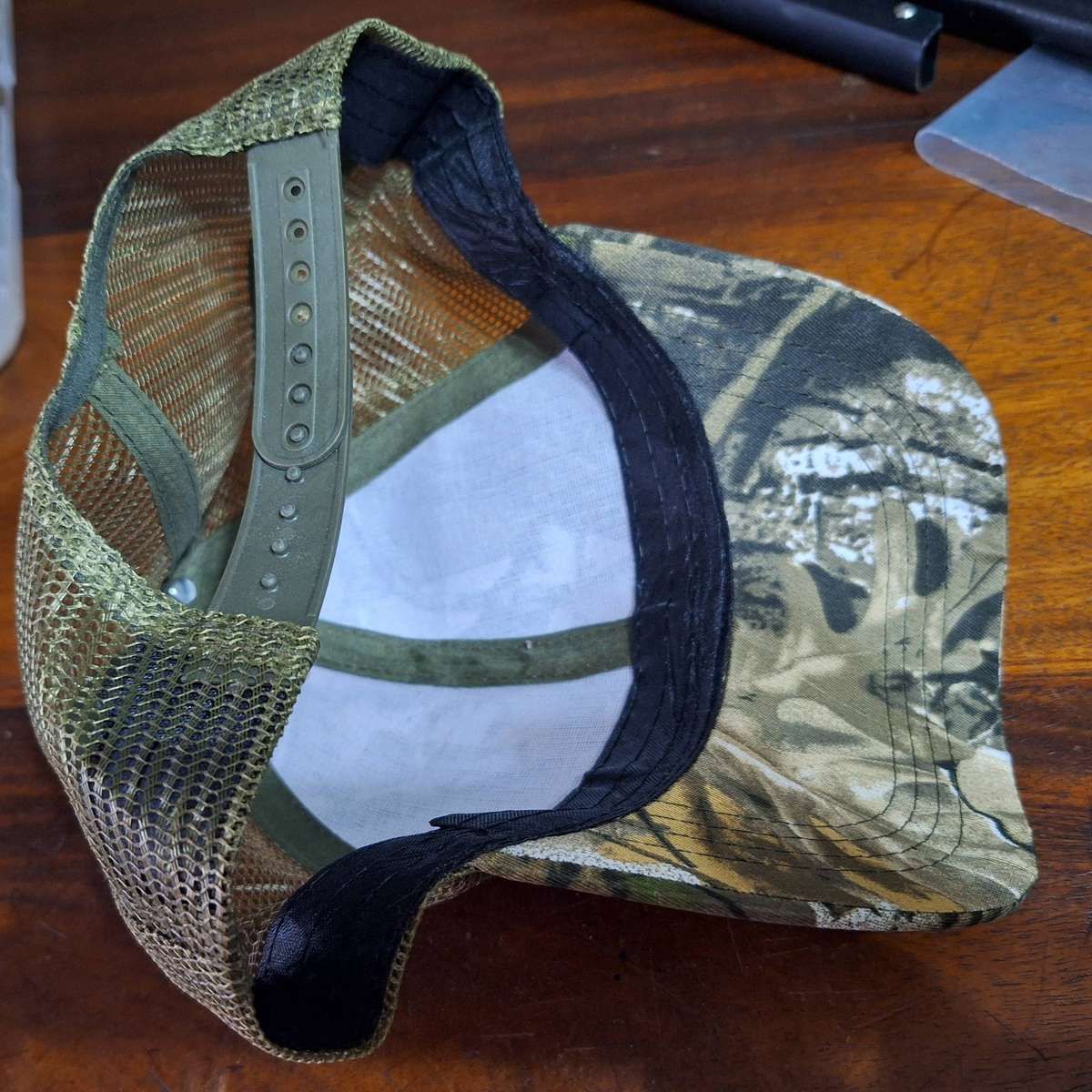HUNTING CAMO BASEBALL CAP - NEW