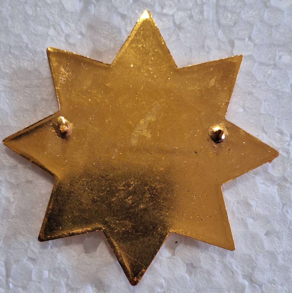 BOPHUTHATSWANA TRAFFIC POLICE BREAST BADGE - PINS INTACT