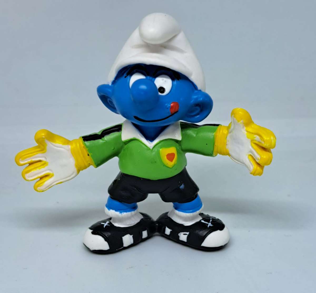 2003 Original Peyo Schleich  - Goal Keeper Smurf
