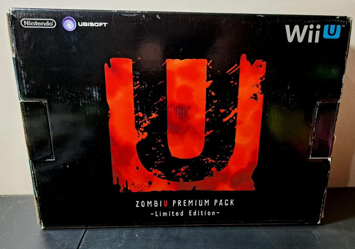 Nintendo Wii U - Zombi U Premium Game Pack, Limited Edition, Complete! Plays Wii & WiiU