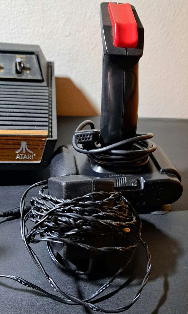 1970's Vintage ATARI CX-2600 Gaming Bundle (Read Description)