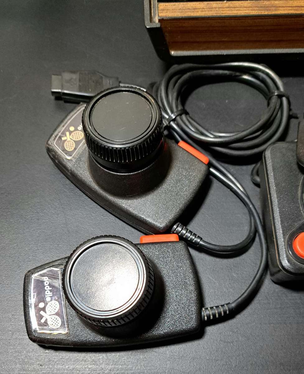 1970's Vintage ATARI CX-2600 Gaming Bundle (Read Description)