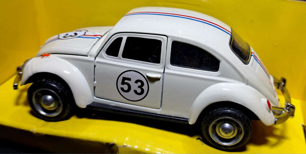 QHT - 1.43 - Die Cast Herbie VW Beetle "Volla"
