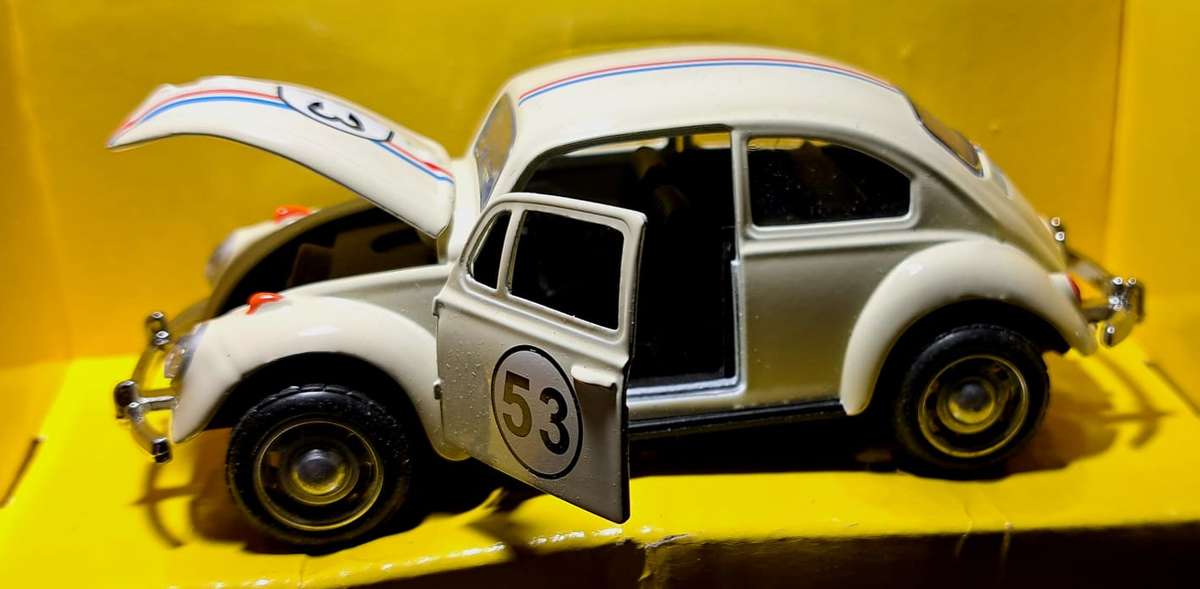 QHT - 1.43 - Die Cast Herbie VW Beetle "Volla"