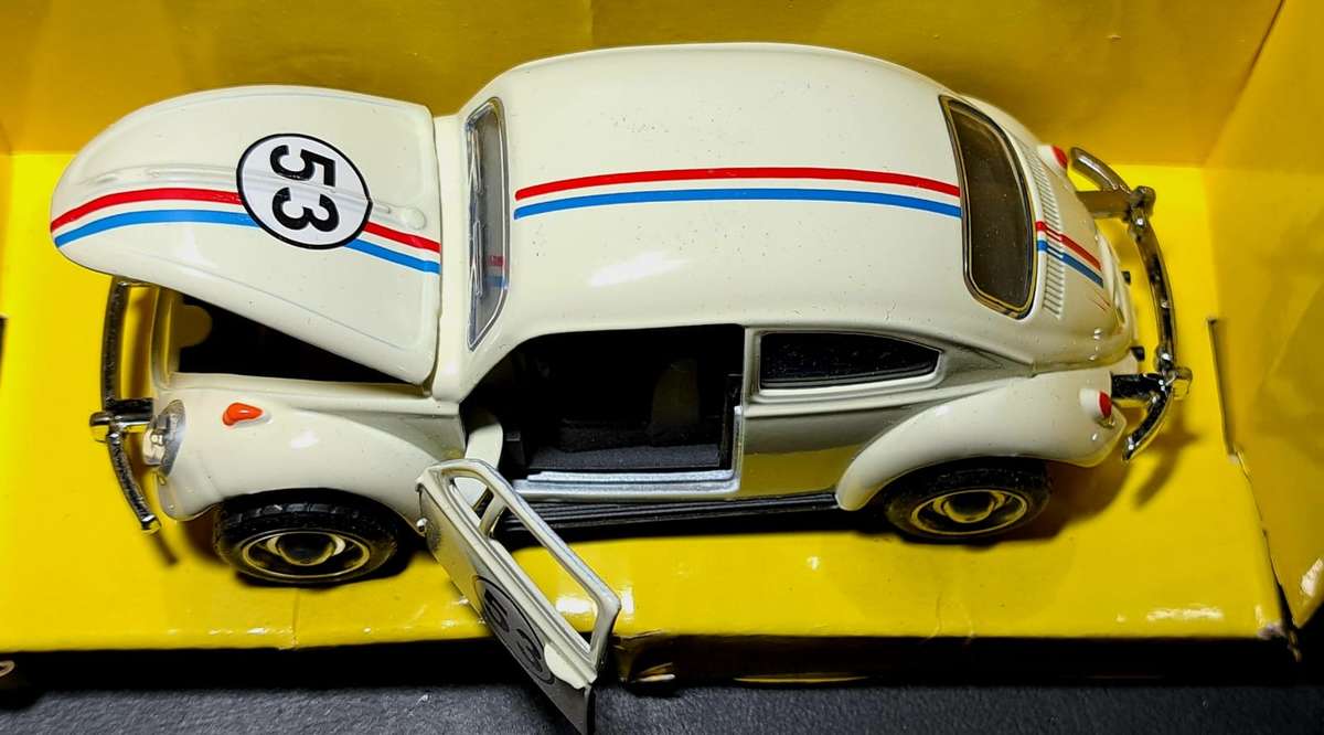 QHT - 1.43 - Die Cast Herbie VW Beetle "Volla"