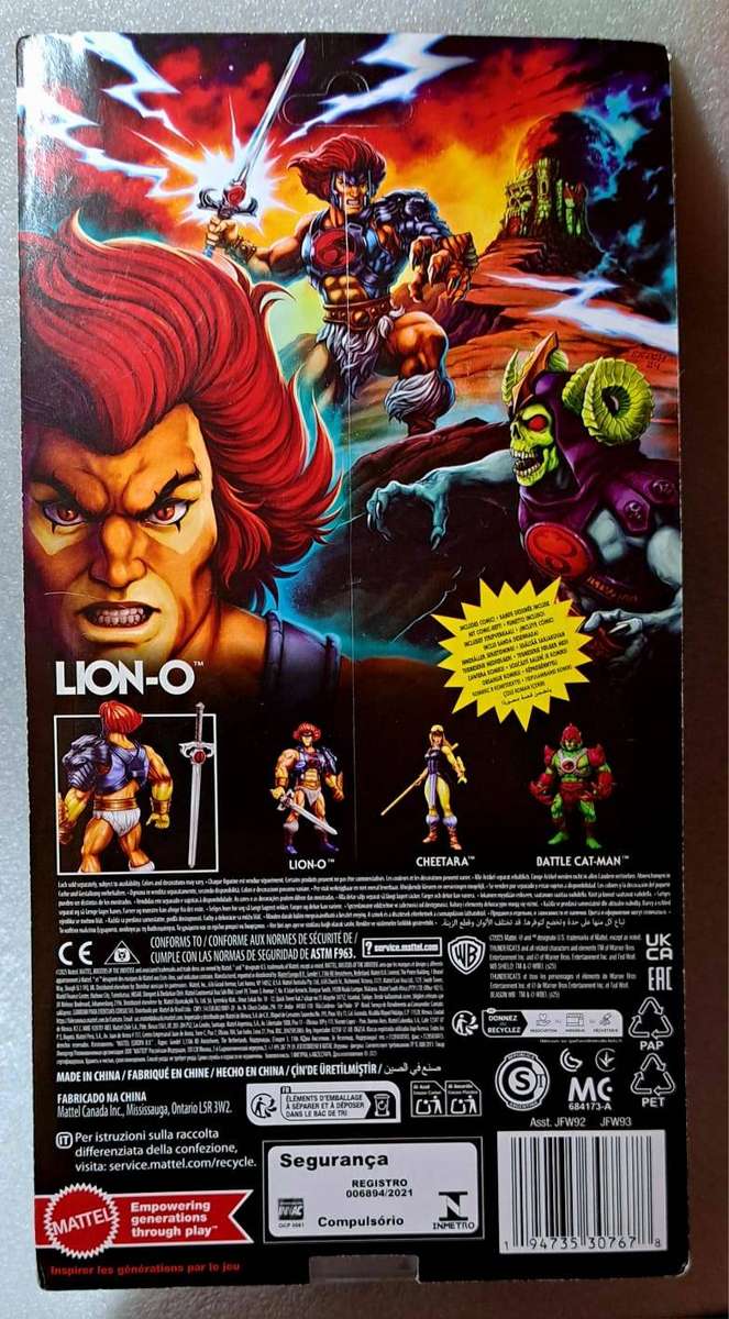 Mattel MOTU - Masters of the Universe X ThunderCats - Lion-O - Sealed