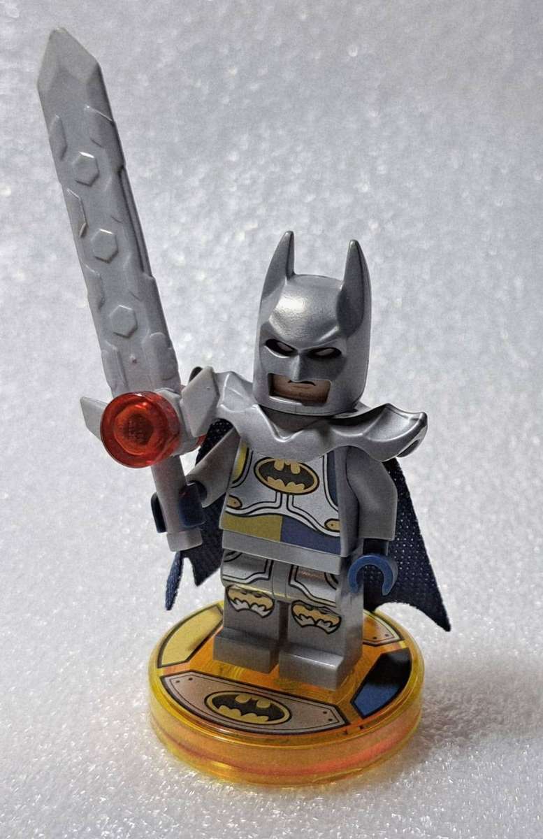 Super Rare - LEGO DIMENSIONS - 2017 - Excalibur Batman and Bionic Steed + 2 Other Transformation