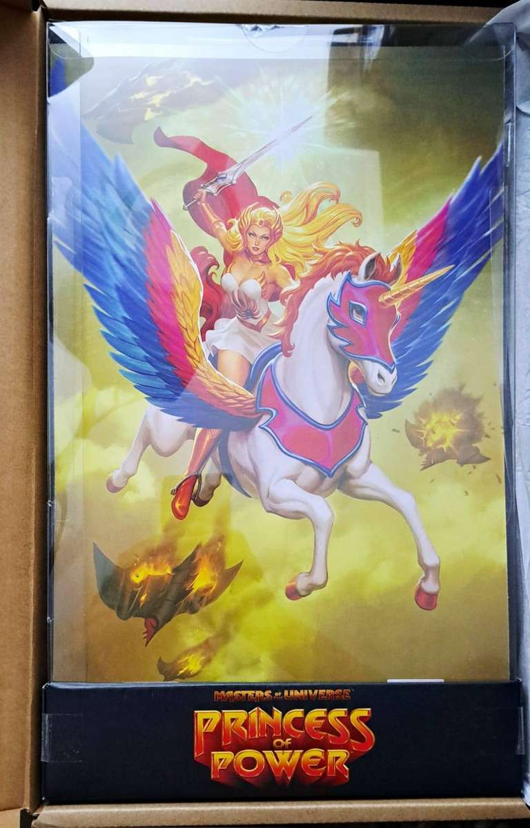 Mattel Creations Exclusive 40th - MOTU - Masters Of The Universe - She-Ra and Swift Wind