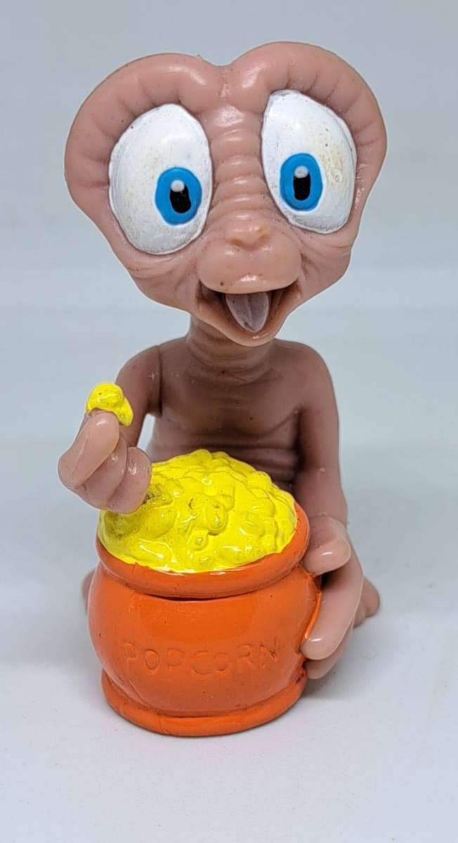 Original 1988 Amblin - Popcorn E.T. Figure 6cm