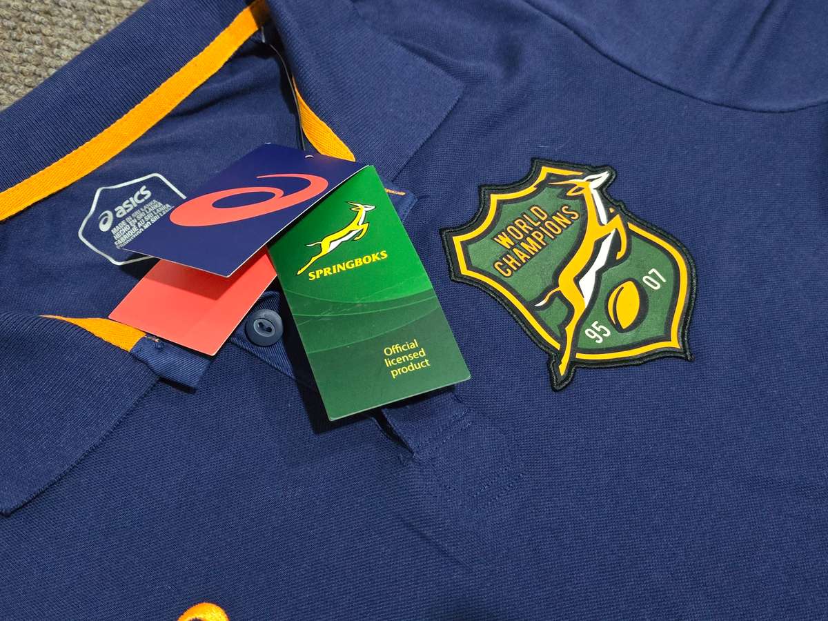 Asics Springbok Champions Golf Shirt (Large)