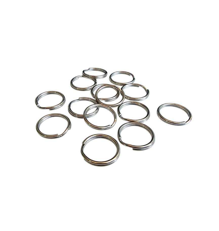 Key Rings / Split Rings 1.45mm x 25mm - 100/Pack