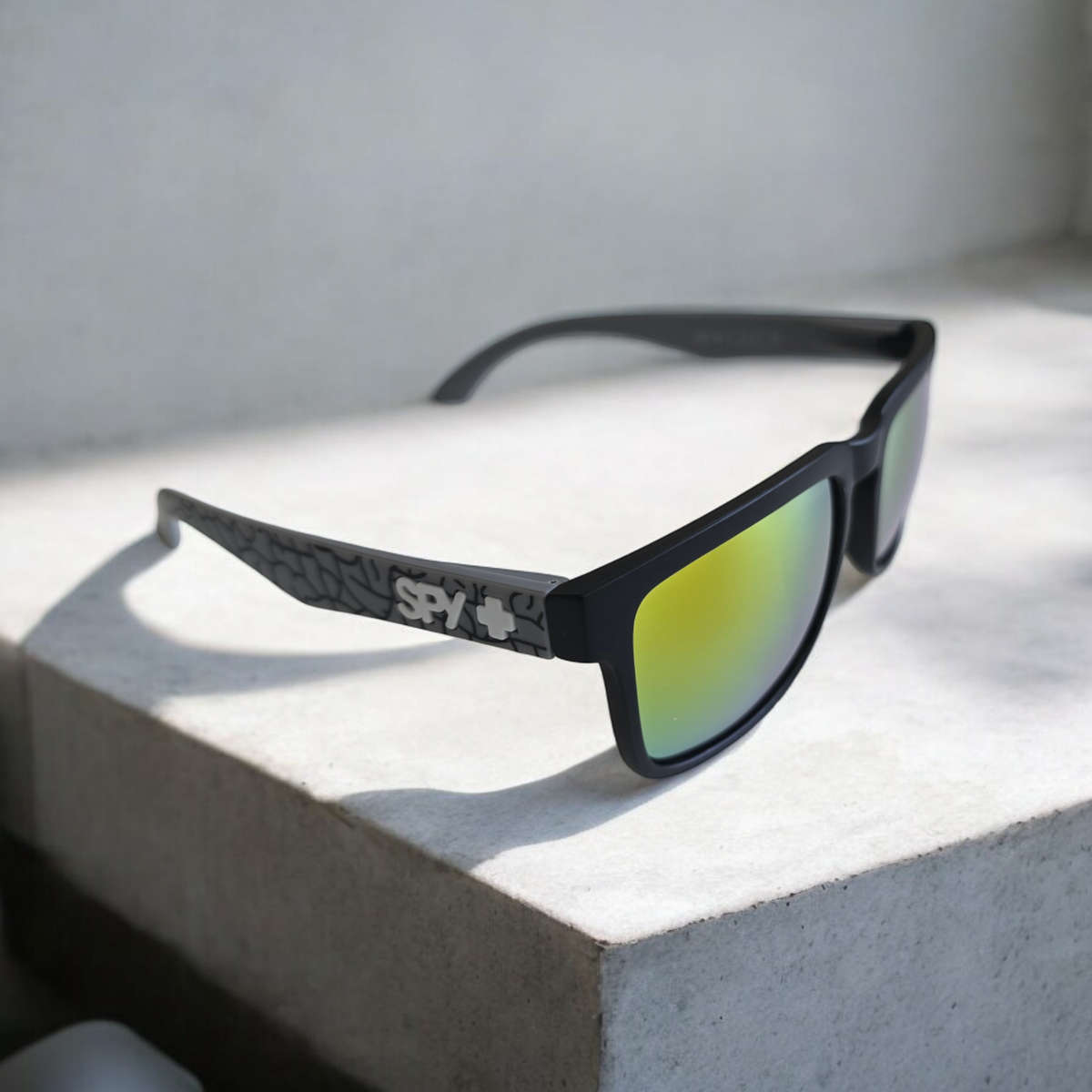 Kdeam Style Retro Vintage Sunglasses Grey Frame - Orange Lens