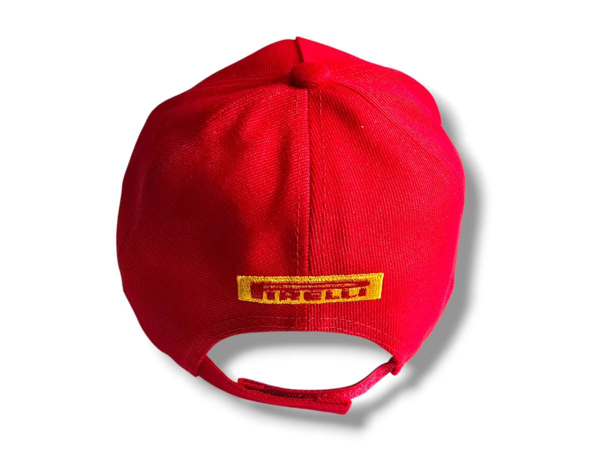 Perelli Ebroidered 1st Place Podium F1 Cap - Red