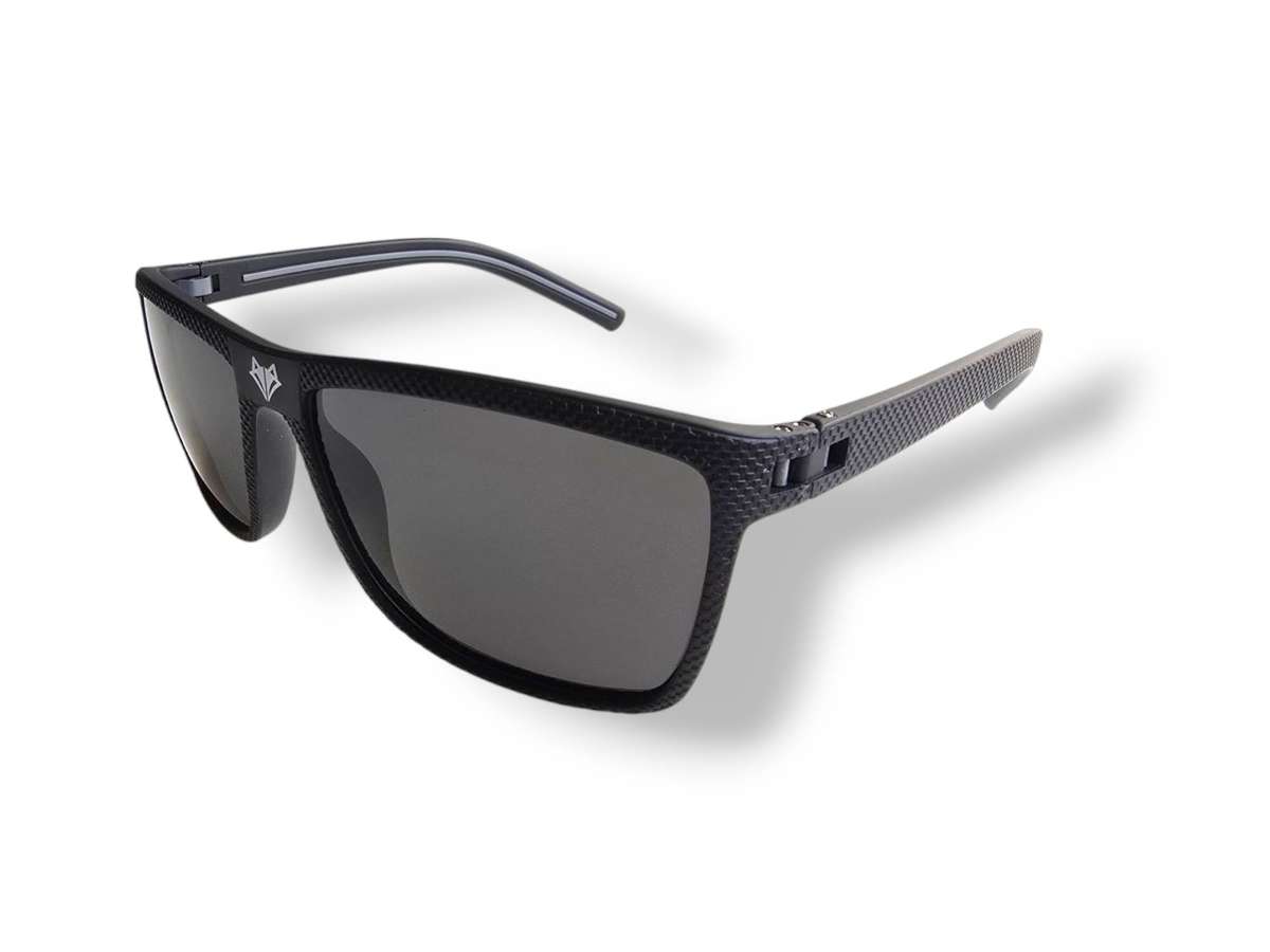 NEW! SEPFOX Polarized Sunglasses -  Textured Matte Black Frame - Black Polarized Lenses