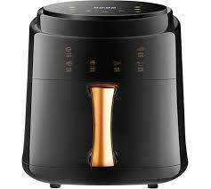Silver Crest Black 8L Smart Air Fryer With Digital Touch and Stylish Design
