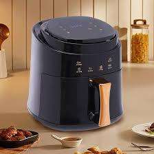 Silver Crest Black 8L Smart Air Fryer With Digital Touch and Stylish Design