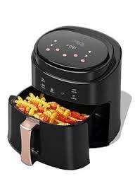 Silver Crest Black 8L Smart Air Fryer With Digital Touch and Stylish Design