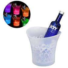 Ice Bucket with built in Bluetooth Speaker and colour changing LED lights - 5L