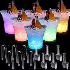 Ice Bucket with built in Bluetooth Speaker and colour changing LED lights - 5L