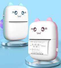 Portable Wireless Bluetooth Thermal Instant Photo Printer for iPhone/Android, USB Rechargeable