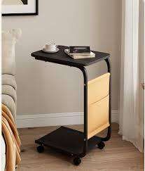 Multipurpose End Sofa/Bed Side/Coffee Table with Storage Basket