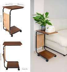 Multipurpose End Sofa/Bed Side/Coffee Table with Storage Basket