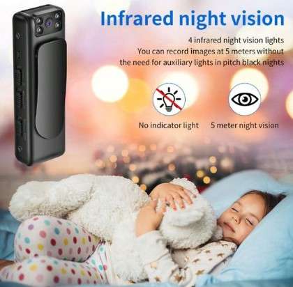 Full HD 1080p Day/Night Recording Wifi Direct Body Camera