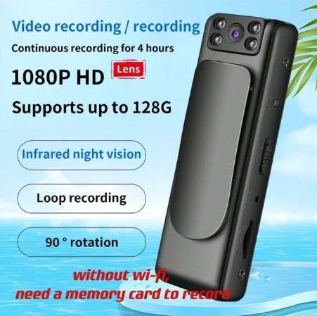Full HD 1080p Day/Night Recording Wifi Direct Body Camera