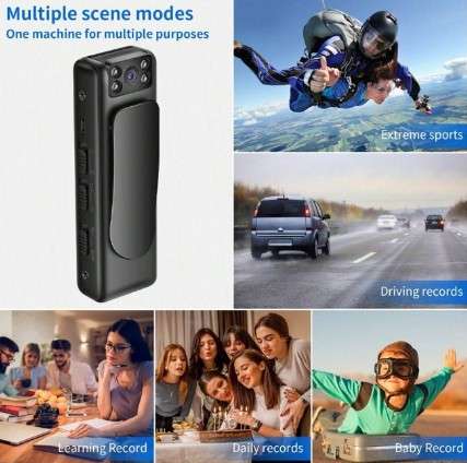 Full HD 1080p Day/Night Recording Wifi Direct Body Camera