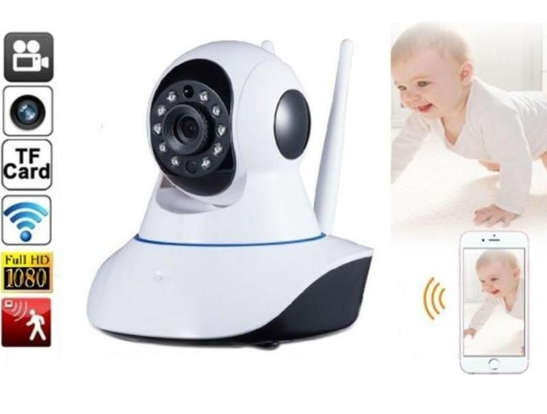 Full HD 1080p Wi-Fi 360 degree rotating IP Camera