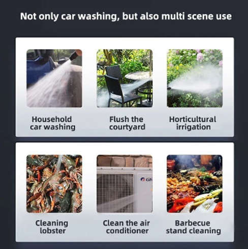 Hand Held High-Pressure Electric Cordless Pressure sprayer kit complete