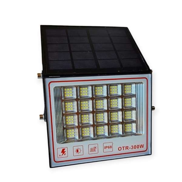 Permin Plus Super Bright Solar Flood Light 300W White Light