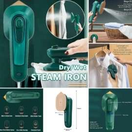 Professional Portable Wet & Dry Steam Iron - 360degree Rotation