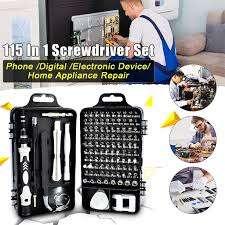 115-in-1 Ultimate Magnetic Precision Screwdriver Bits & Tool Kit Set