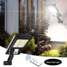 Favourable impression Outdoor 120 LEDs Solar Motion Sensor Induction Wall Light