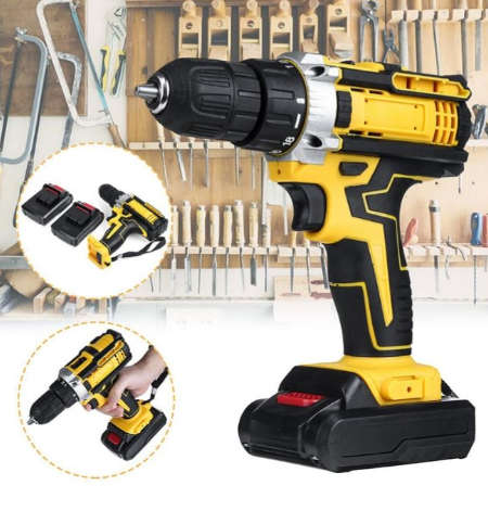 25 in 1 Cordless Rechargeable Drill Set - 48V