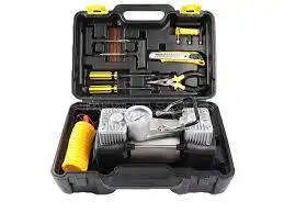 Heavy Duty Air Compressor & Tyre Inflator with Repair Kit