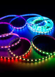 Super Bright 5m (16 COLOUR CHANGING) LED - RGB Waterproof Strip Light & Remote