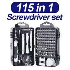 115-in-1 Ultimate Magnetic Precision Screwdriver Bits & Tool Kit Set
