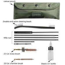 10pc Compact Rifle / Gun Complete Portable Cleaning Kit