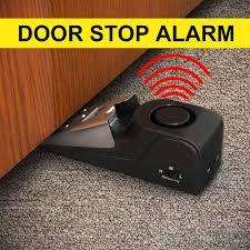 COMBO:  1 x110dcb Kinbar security alarm padlock with 2 x Anti-theft Alarm doorstoppers