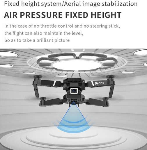 E88 - Dual Camera Drone With One Key Take off And Landing