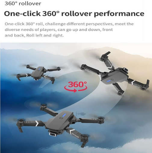 E88 - Dual Camera Drone With One Key Take off And Landing