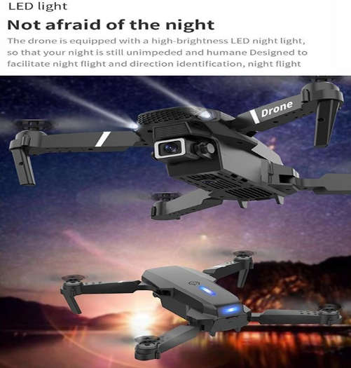 E88 - Dual Camera Drone With One Key Take off And Landing