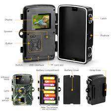 Trail Camera Infrared Wildlife Hunting Camera 1080P Night Vision Waterproof