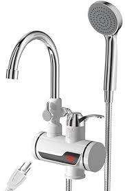 Instant heating water faucet with handshower